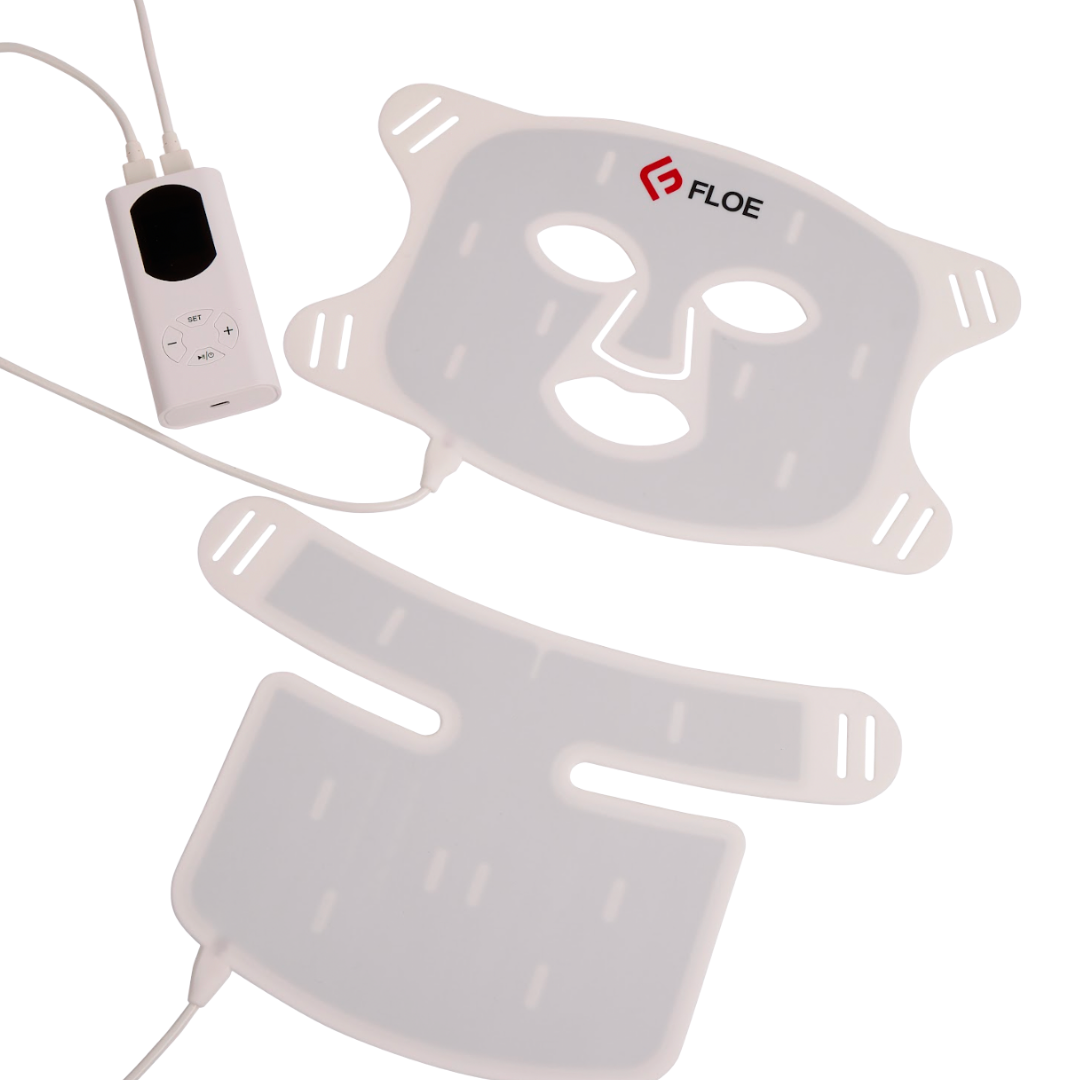 LED Red Light Face & Neck Mask Set