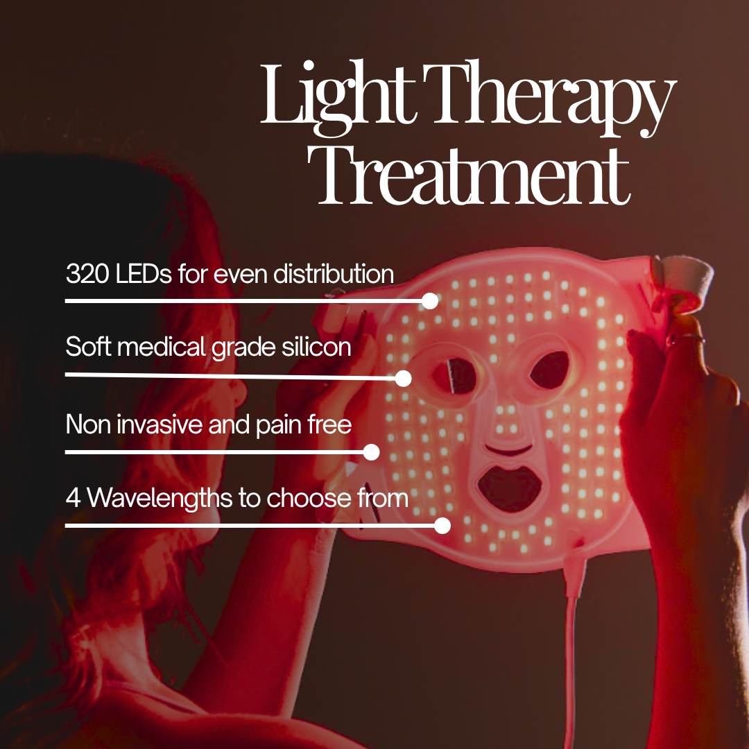LED Red Light Face & Neck Mask Set