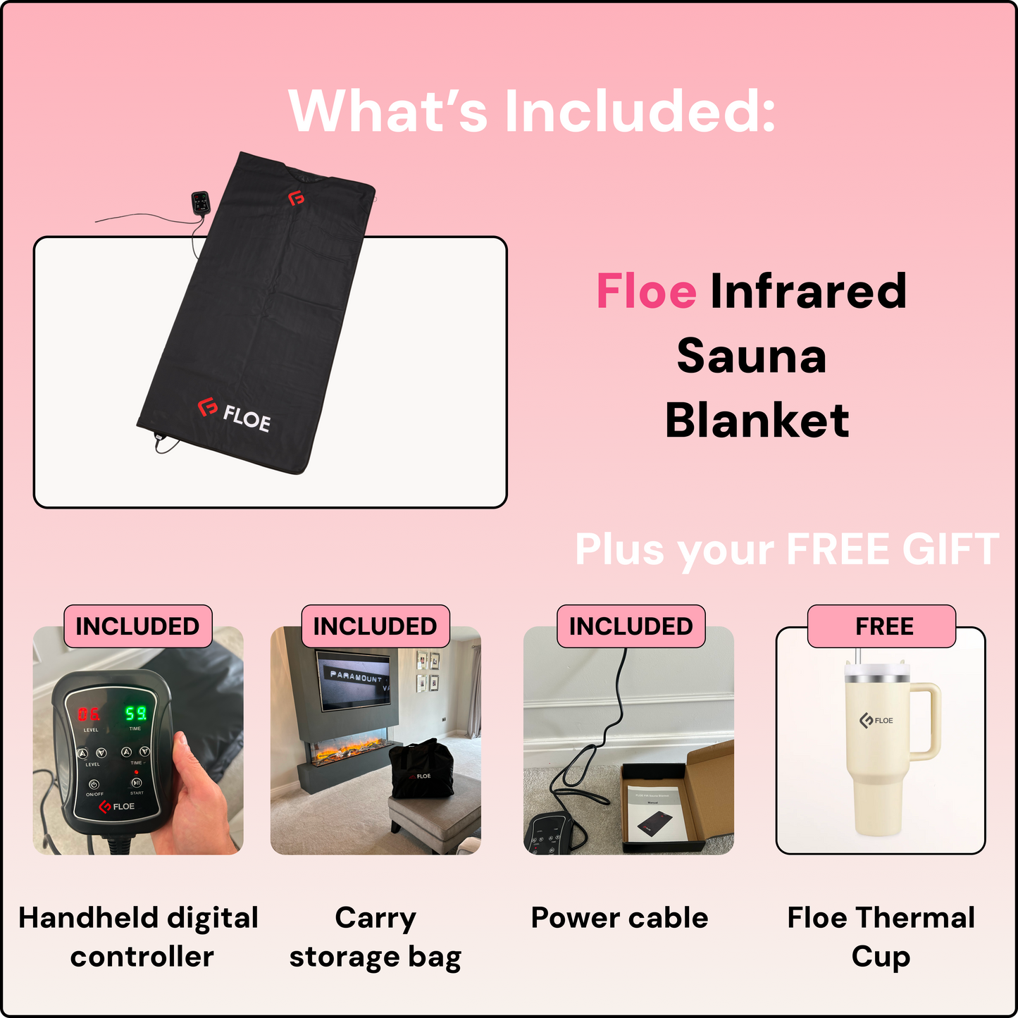 FLOE Premium Infrared Sauna Blanket